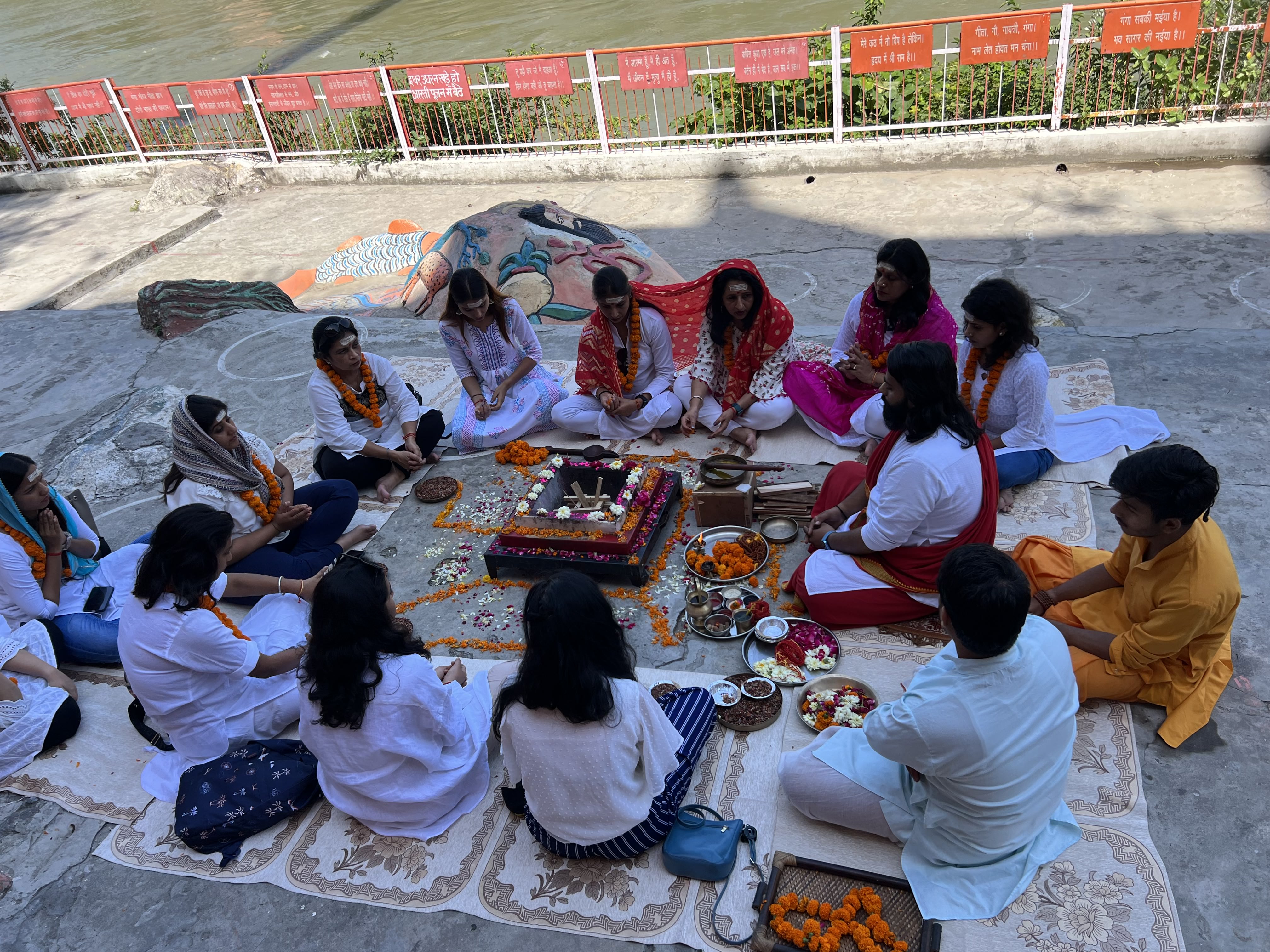 Yoga Students Group Photo